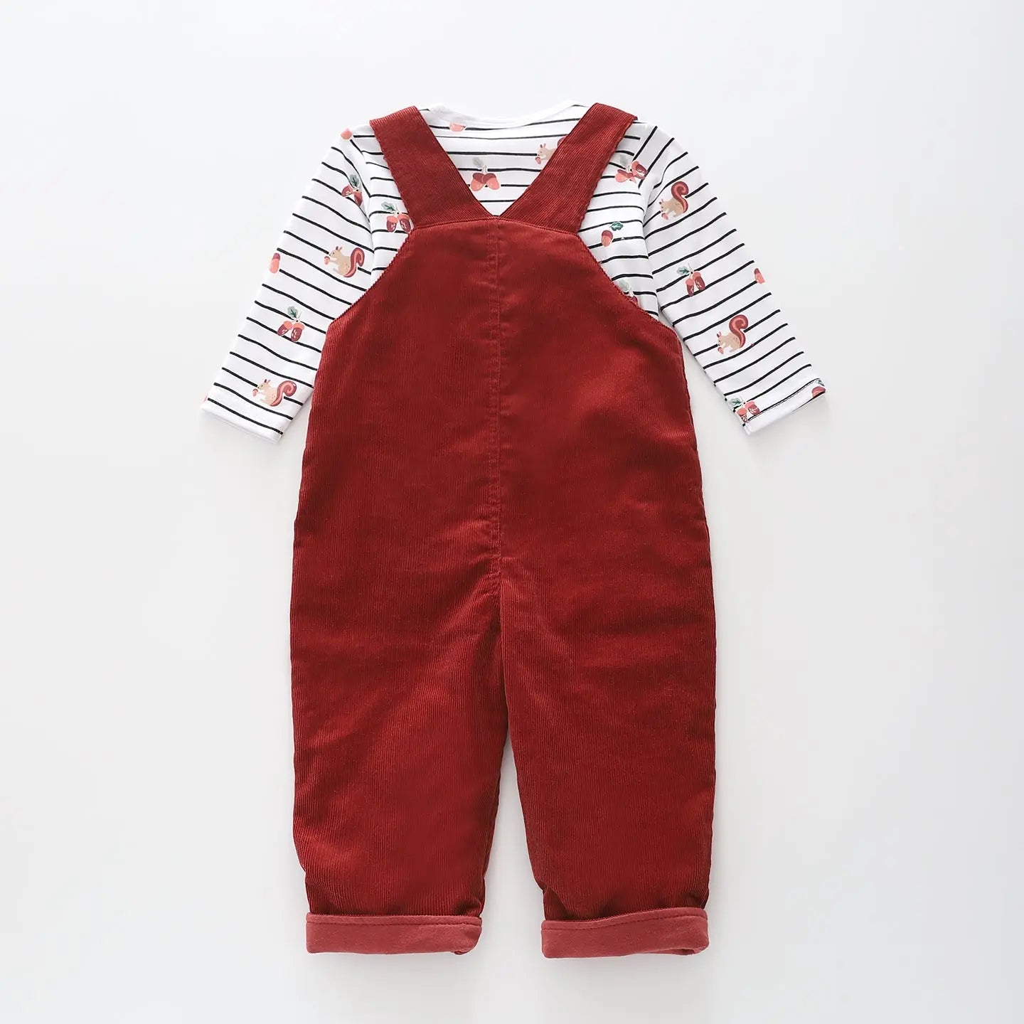 Little Guy Cord Overalls Set Ollies Place