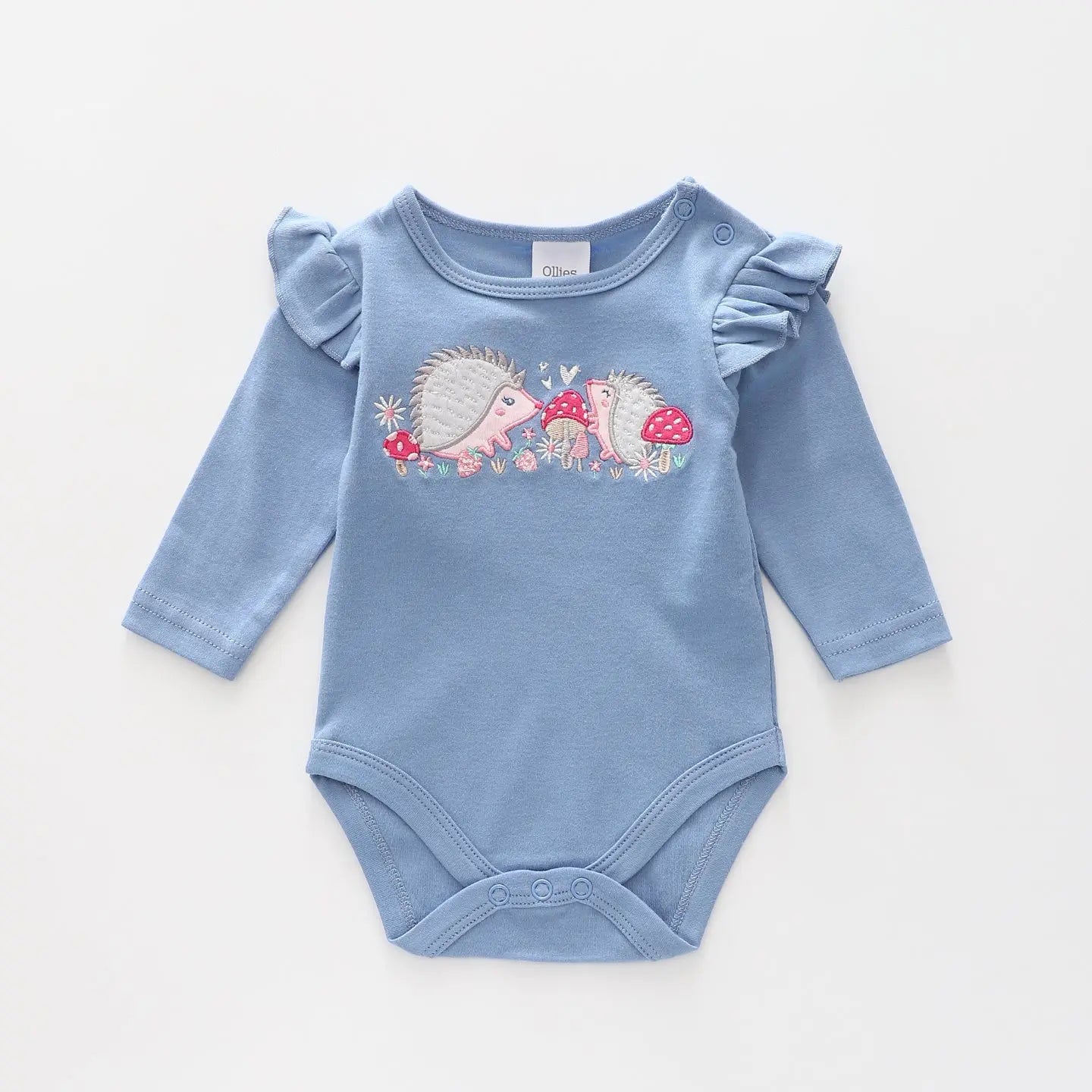 Little Hedgehog, Baby Girls Bodysuit Ollies Place