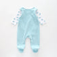 Little Hippo, Baby Boys Overalls Set Ollies Place