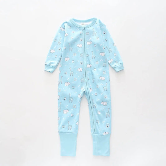 Little Hippo, Baby Boys Romper Ollies Place