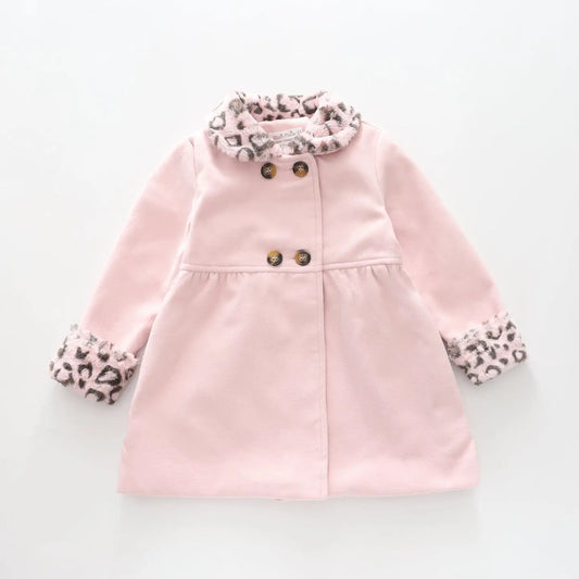 Little Leopard Swing Coat Ollies Place