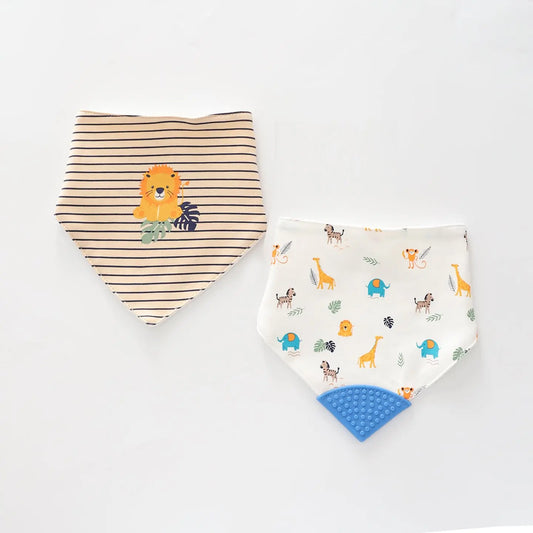 Little Lions 2pc Bandana Bib Set Ollies Place