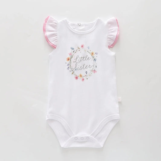 Little Sister Short Sleeve Bodysuit Ollies Place