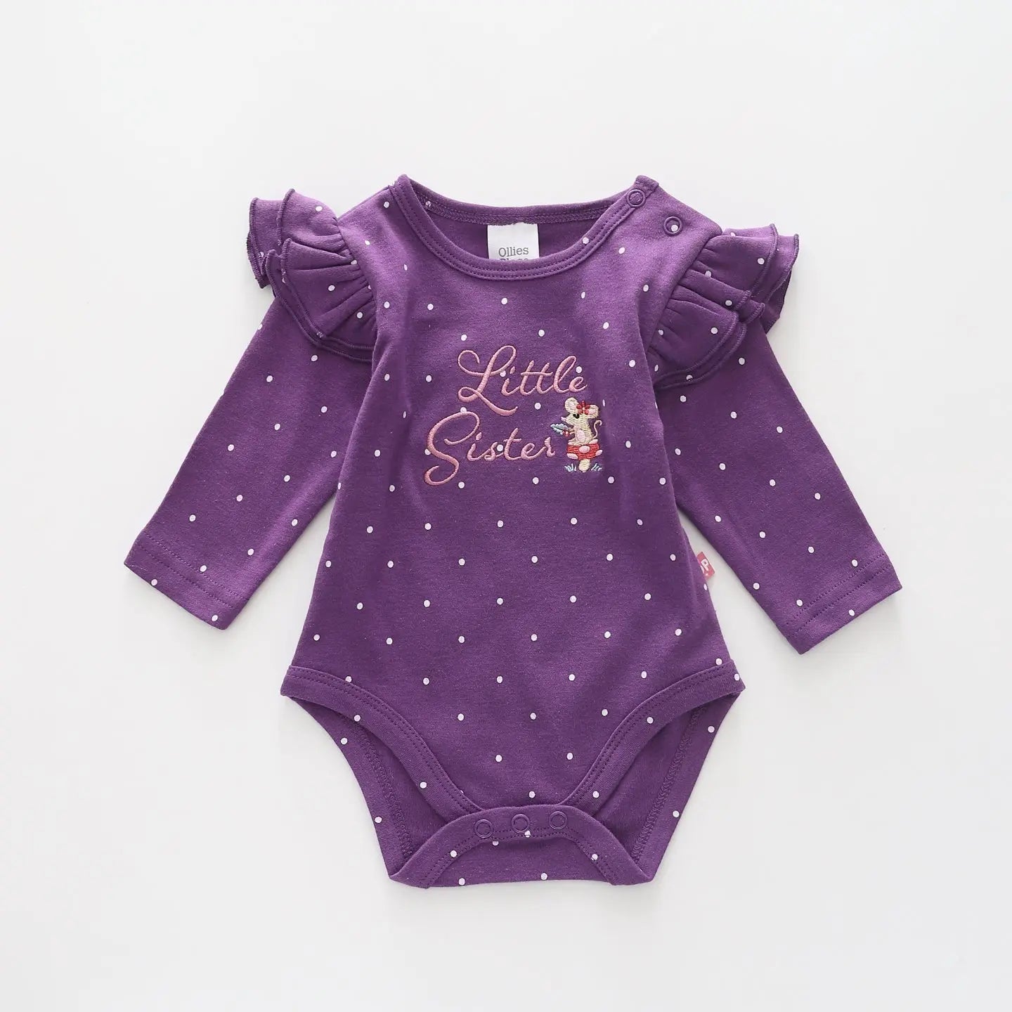 Little Sister, Baby Girls Bodysuit Ollies Place