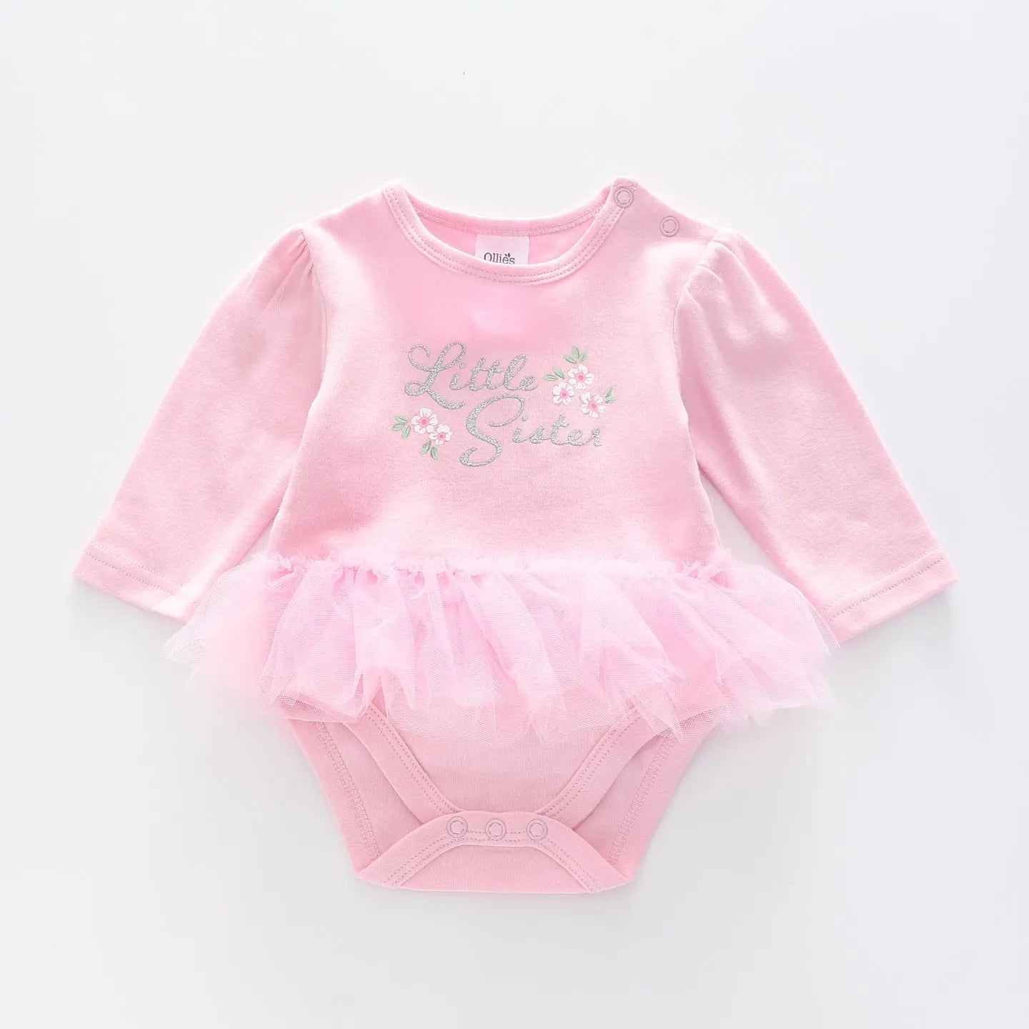 Little Sister, Pink Tutu Bodysuit Ollies Place