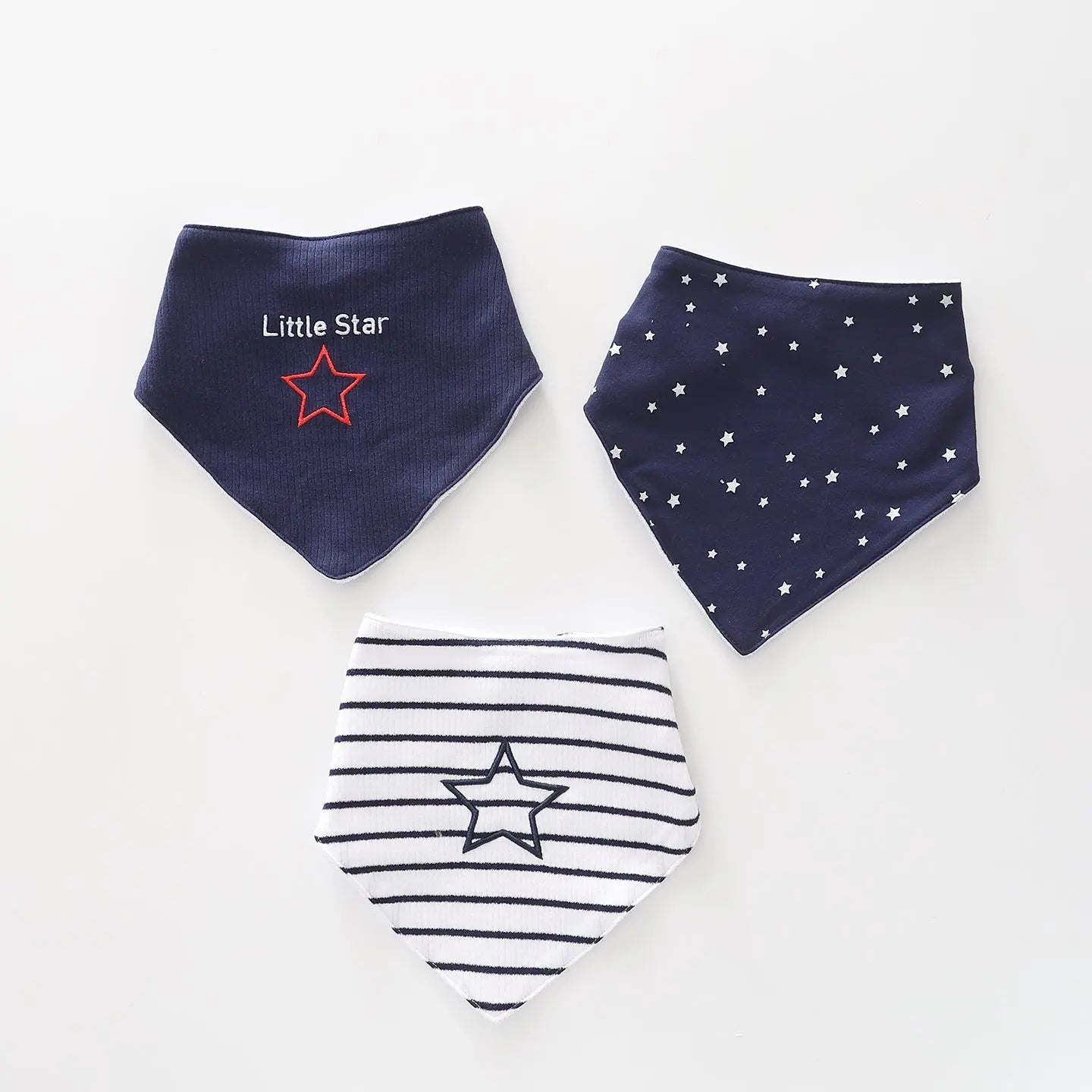 Little Star, Baby Boys Bib Set Ollies Place