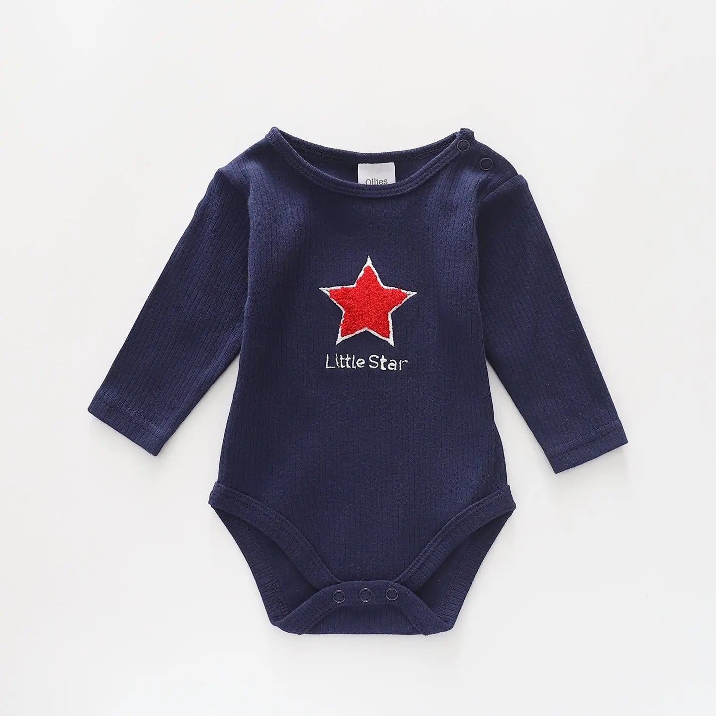 Little Star, Baby Boys Bodysuit Ollies Place