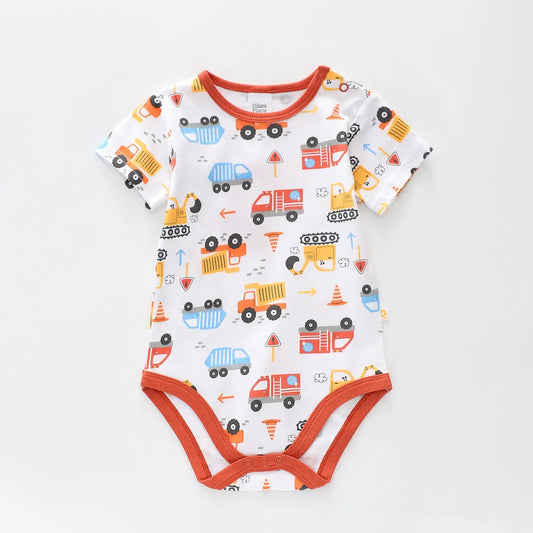 Little Trucks Baby Bodysuit Ollies Place