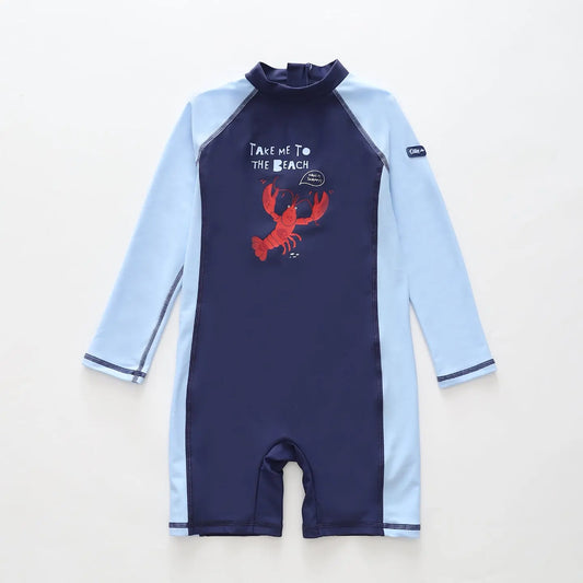 Lobster Long Sleeve Swimsuit Ollies Place