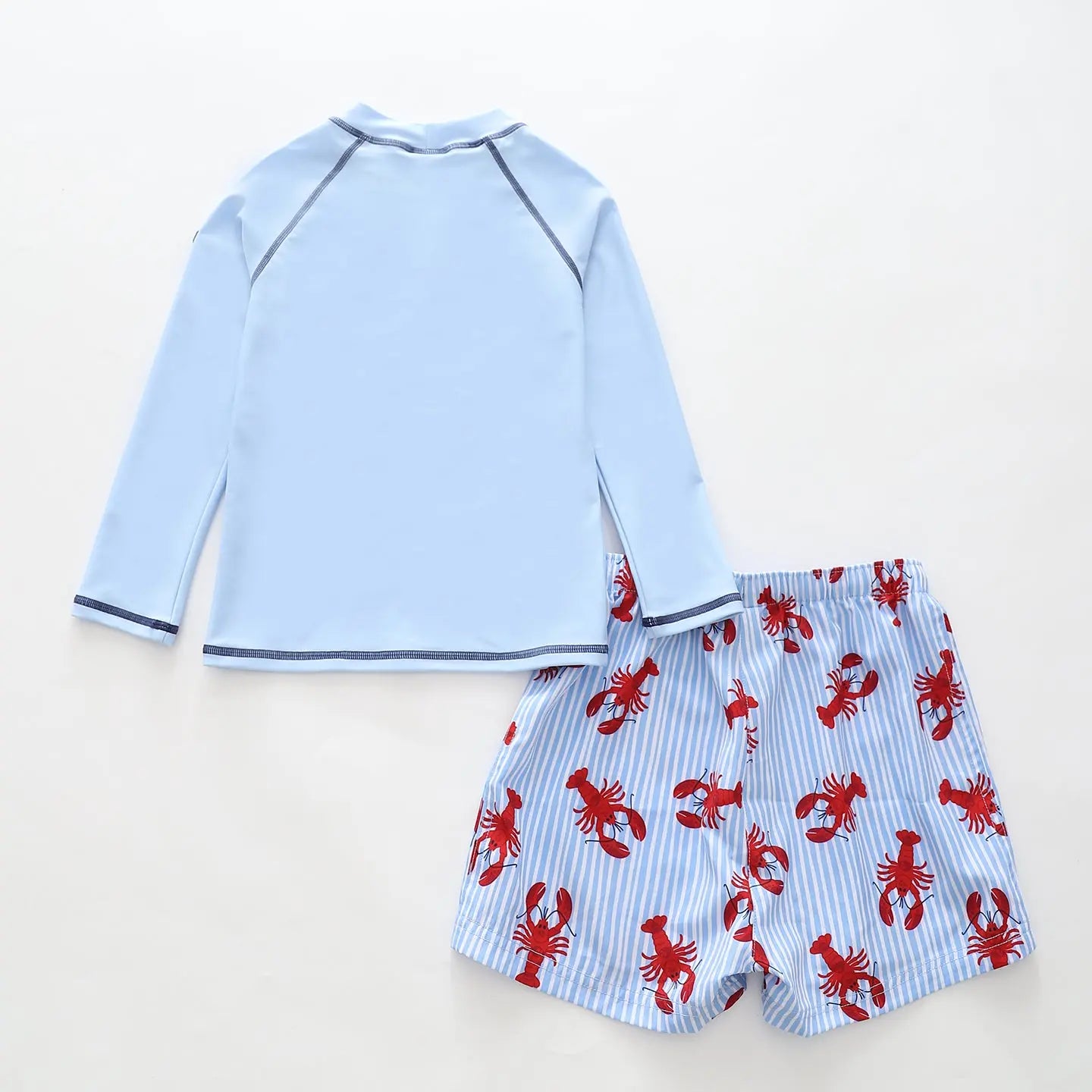 Lobster Rash Top & Boardshorts Set Ollies Place