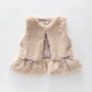 Lovely Deer Faux Fur Vest Ollies Place