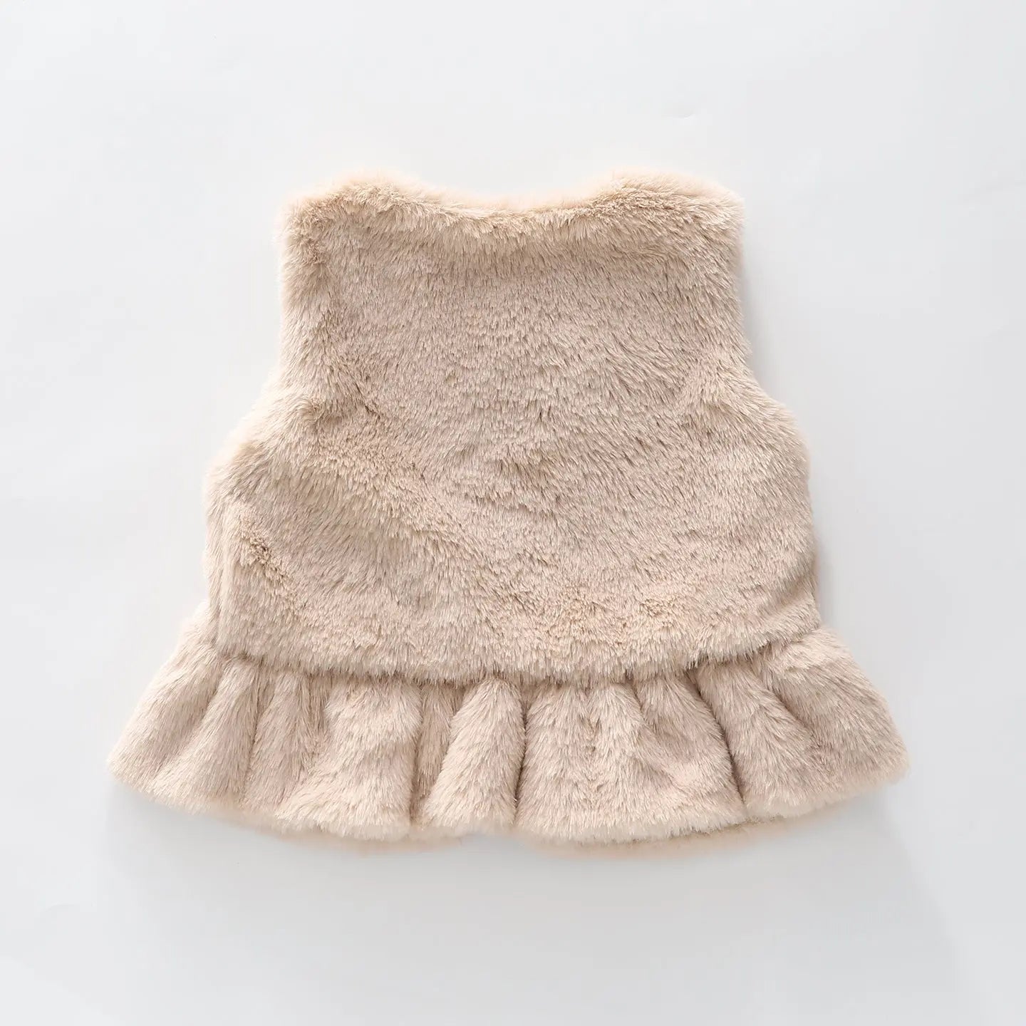 Lovely Deer Faux Fur Vest Ollies Place