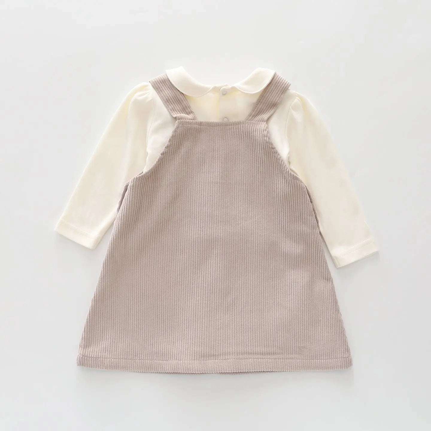 Lovely Deer Pinafore Dress Set Ollies Place