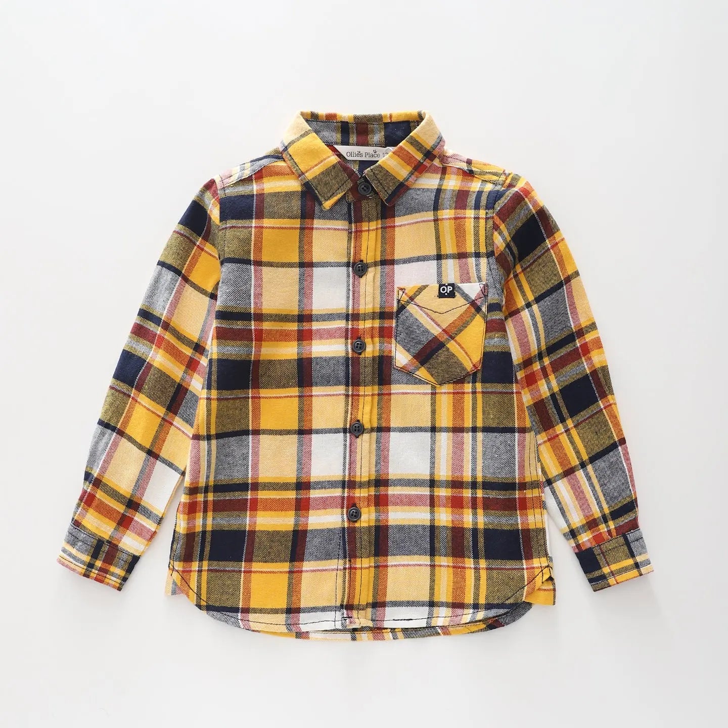 Lumber Jack Yellow Check Shirt Ollies Place