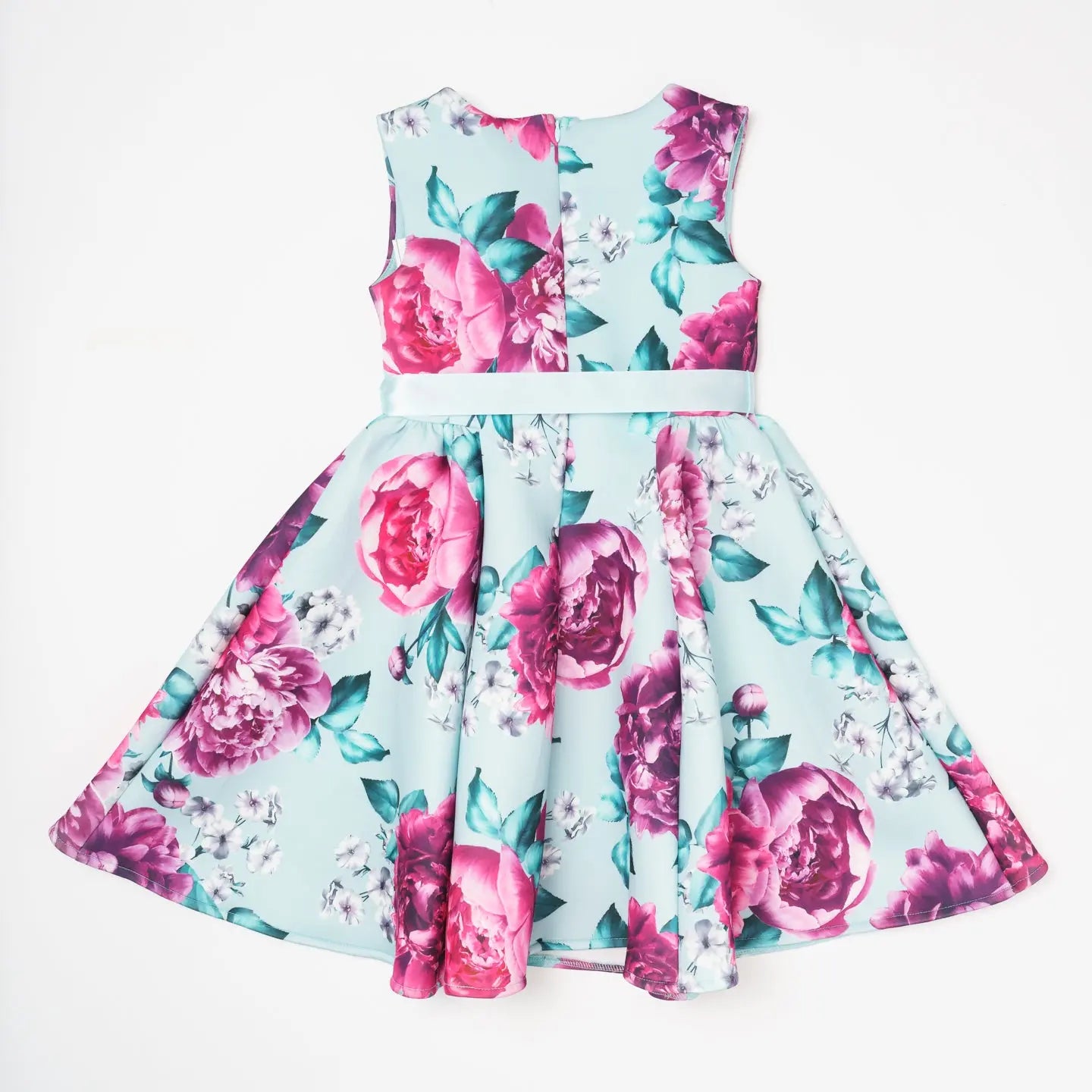 Lush Bouquet Blue Party Dress - Girl Ollies Place