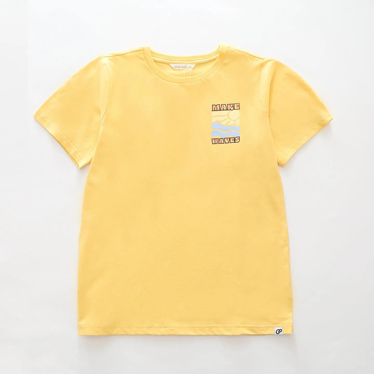 Make Waves Yellow Tee Ollies Place