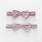 Mauve Baby Headbands Set Ollies Place