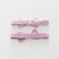 Mauve Flowers Headband Set Ollies Place