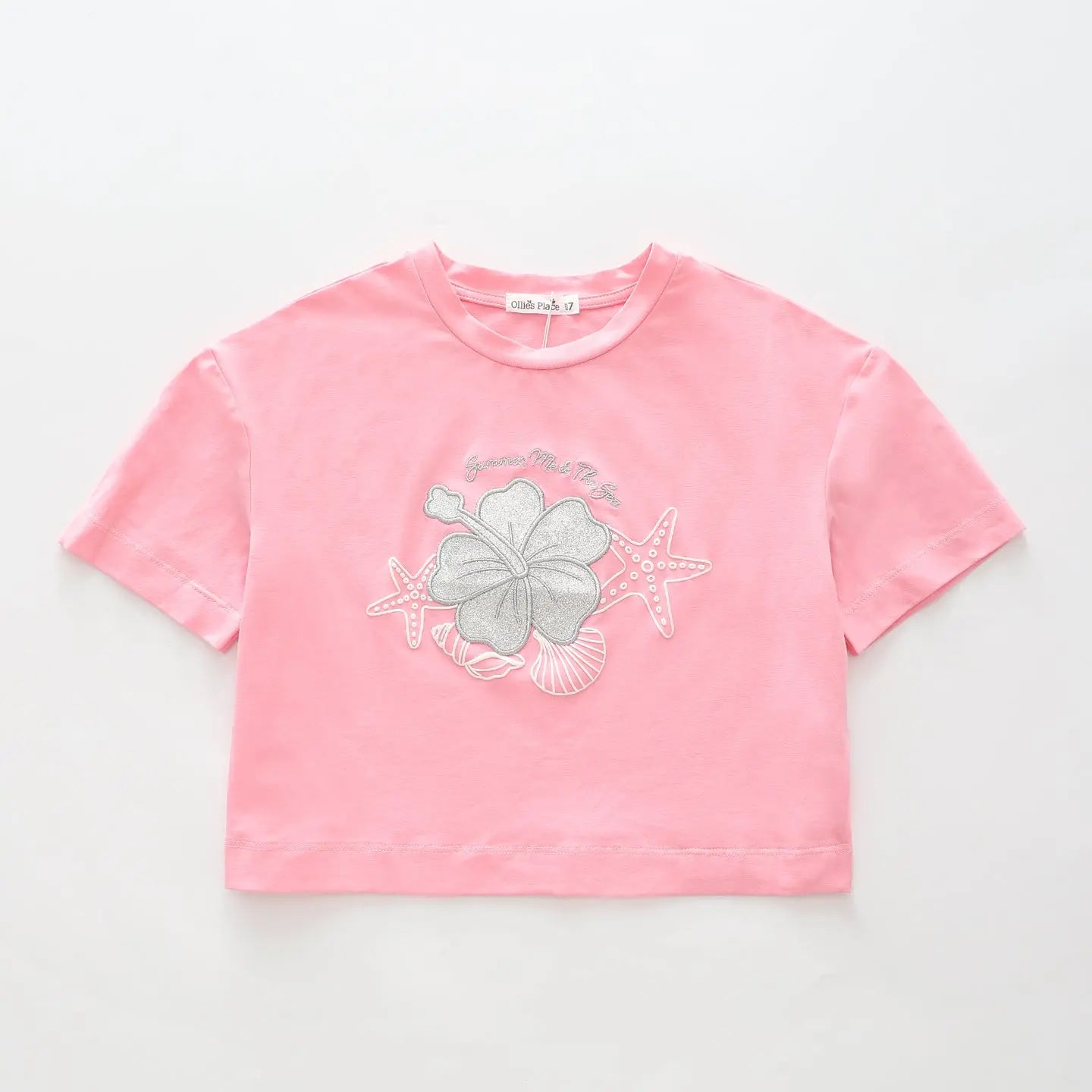Me & The Sea Cropped Tee Ollies Place