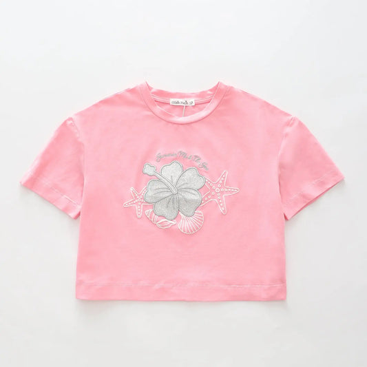 Me & The Sea Cropped Tee Ollies Place