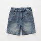 Mid Blue Denim Shorts Ollies Place