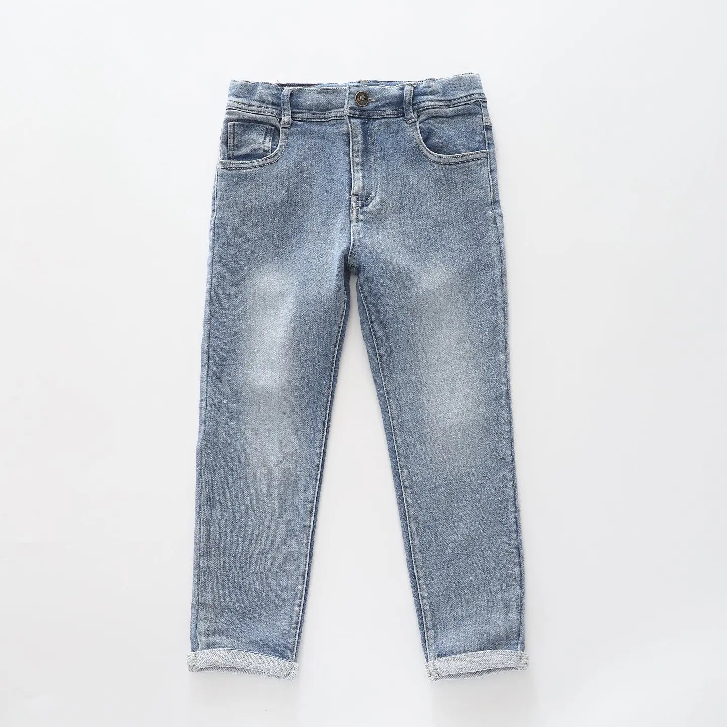 Mid Blue, Boys Denim Jeans Ollies Place