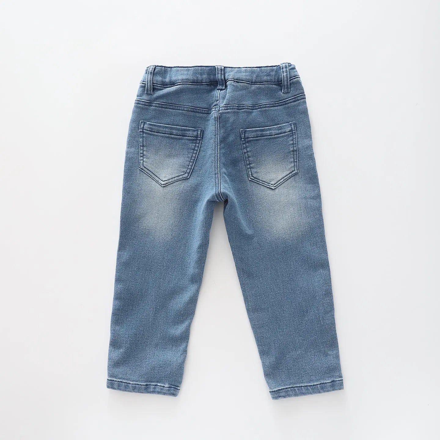 Mid Blue, Infant Girls Denim Jeans Ollies Place