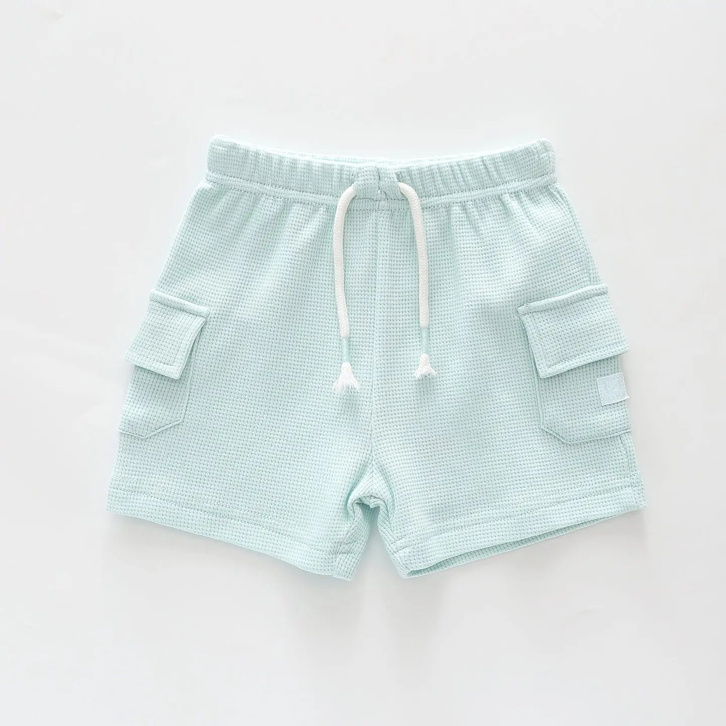 Minty Mist Waffle Shorts Ollies Place
