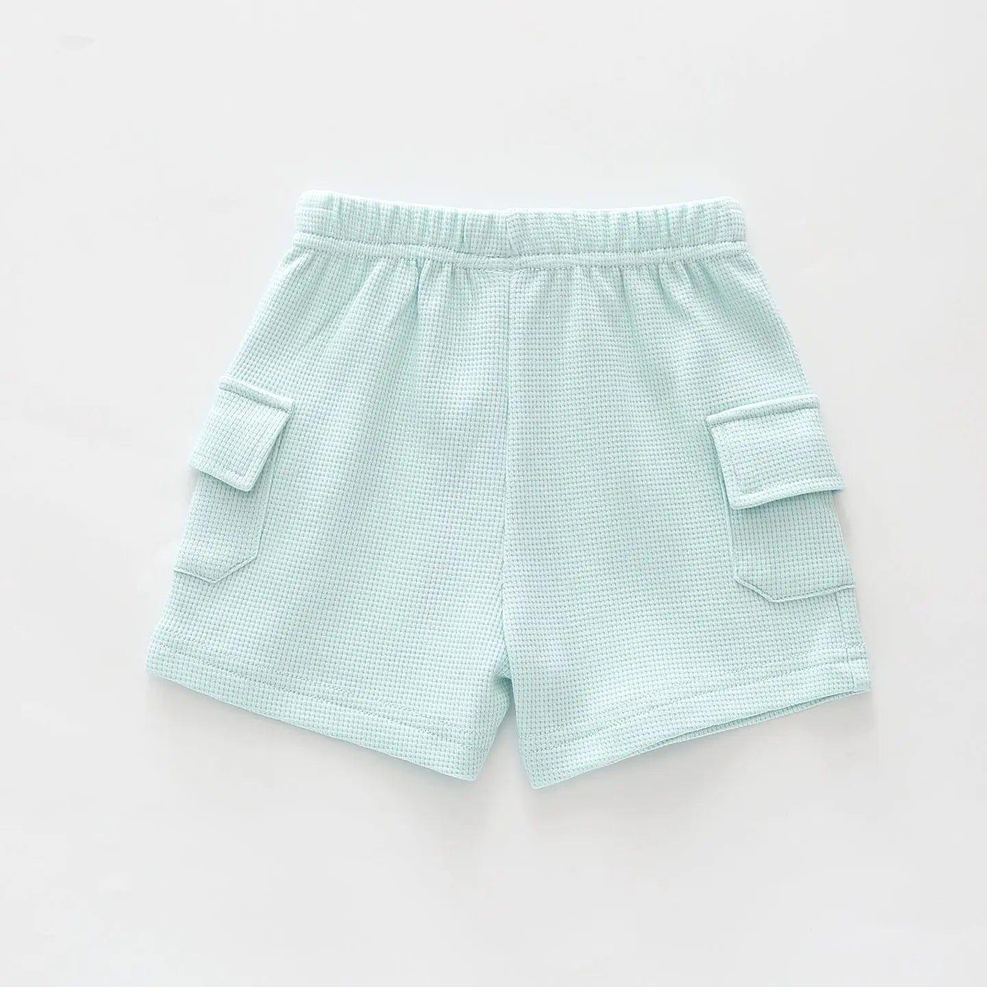 Minty Mist Waffle Shorts Ollies Place