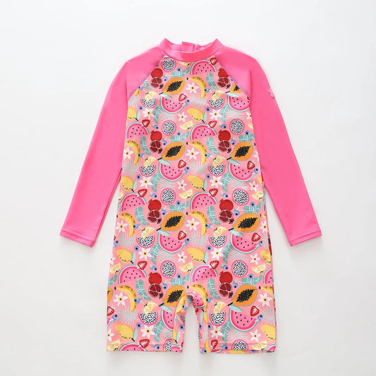 Miss Tropicana Long Sleeve Swimwear Ollies Place