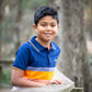 Motorbike Stripe Polo T-shirt Ollies Place