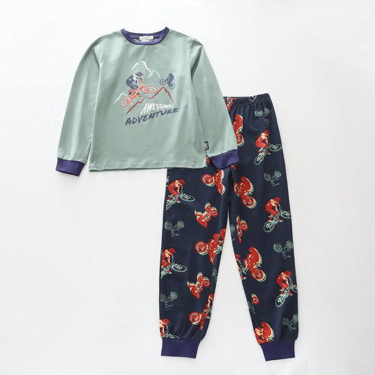 Mountain Bike Pyjama Set Ollies Place