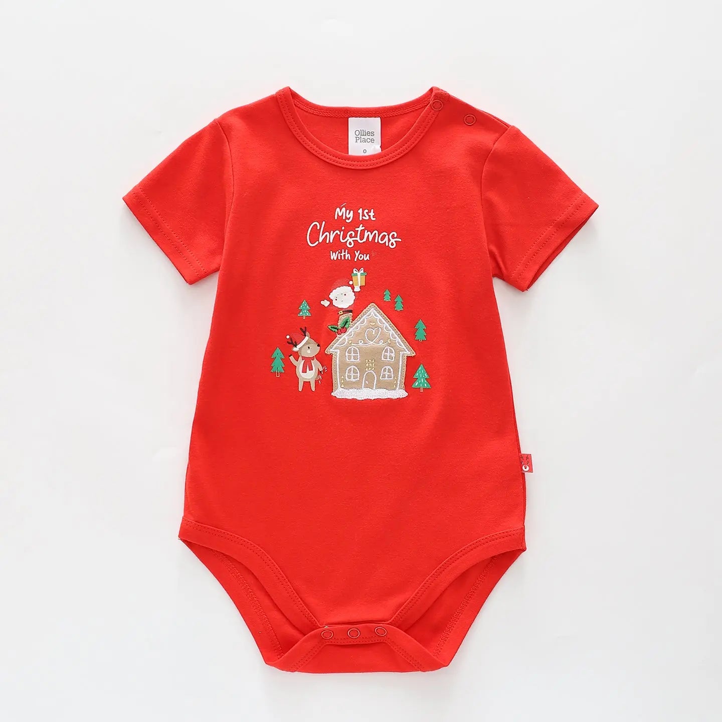 My First Christmas With You Bodysuit Ollies Place