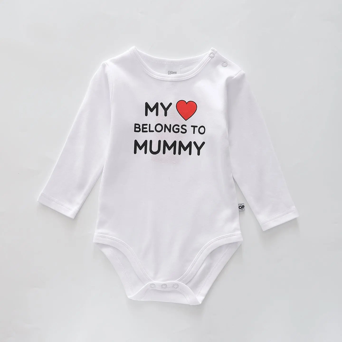 My Heart Belongs To Mummy Bodysuit Ollies Place