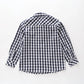 Navy Blue Check Collared Shirt Ollies Place