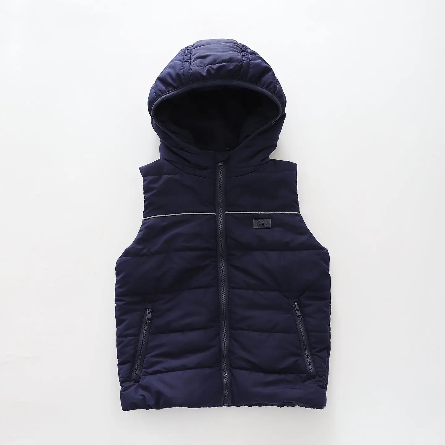 Navy Blue, Boys Puffer Vest Ollies Place