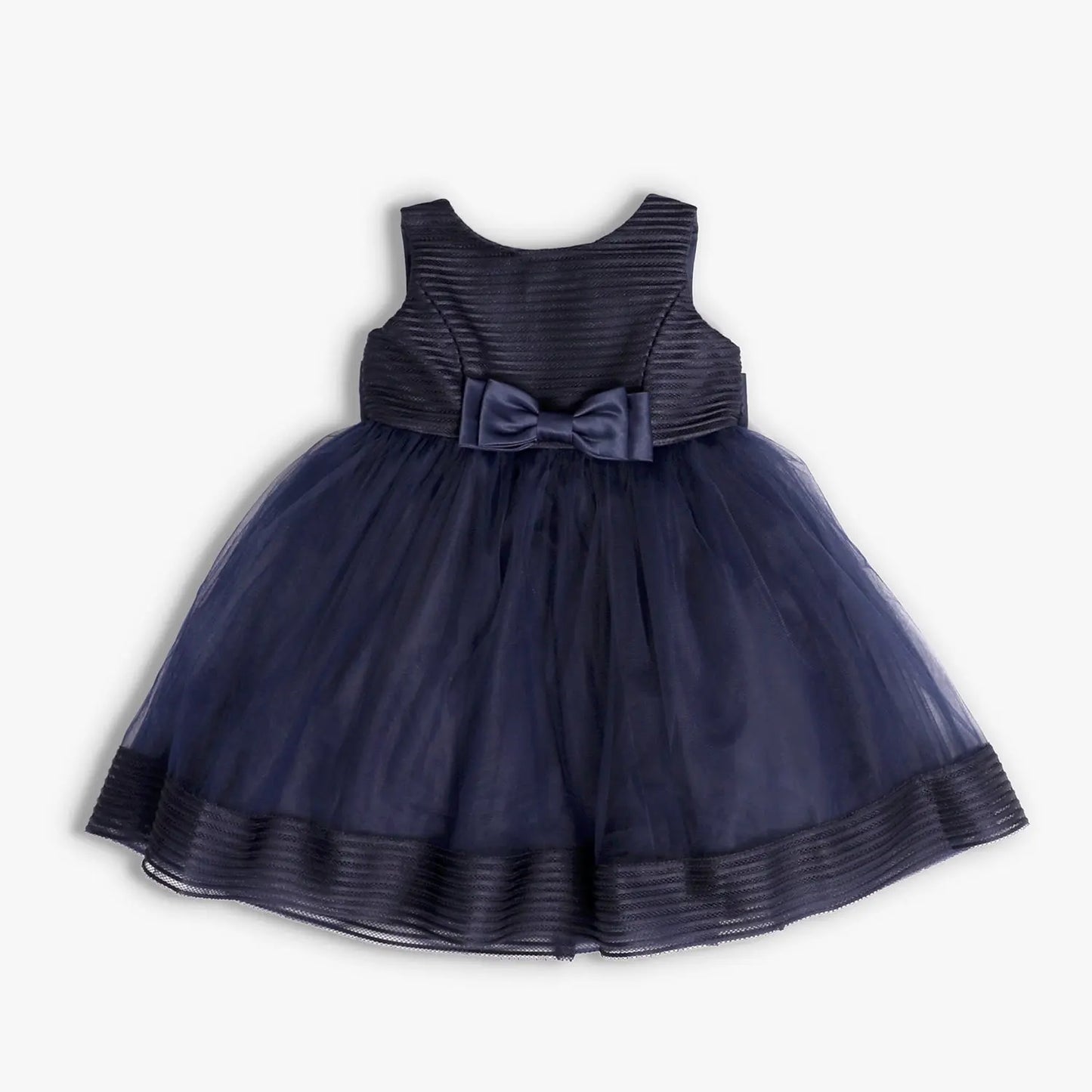 Navy Bow Party Dress Ollies Place