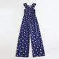Navy Butterfly Jumpsuit Ollies Place