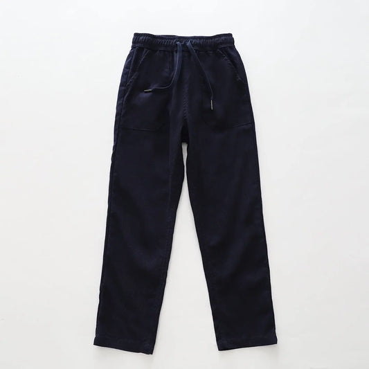 Navy Linen Pants Ollies Place