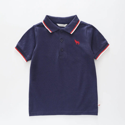 Navy Polo T-shirt Ollies Place