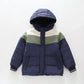 Navy Sherpa Puffer Jacket Ollies Place