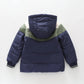 Navy Sherpa Puffer Jacket Ollies Place