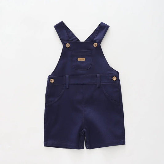 Navy Short Overalls Ollies Place