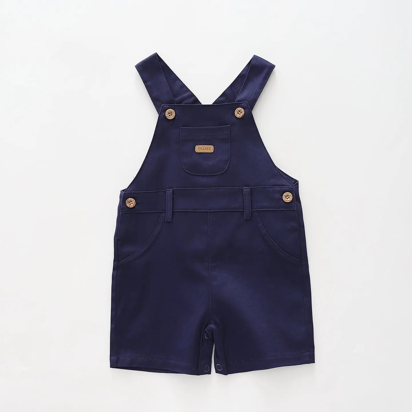 Navy Short Overalls Ollies Place