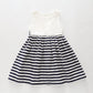 Navy Stripe Dress Ollies Place