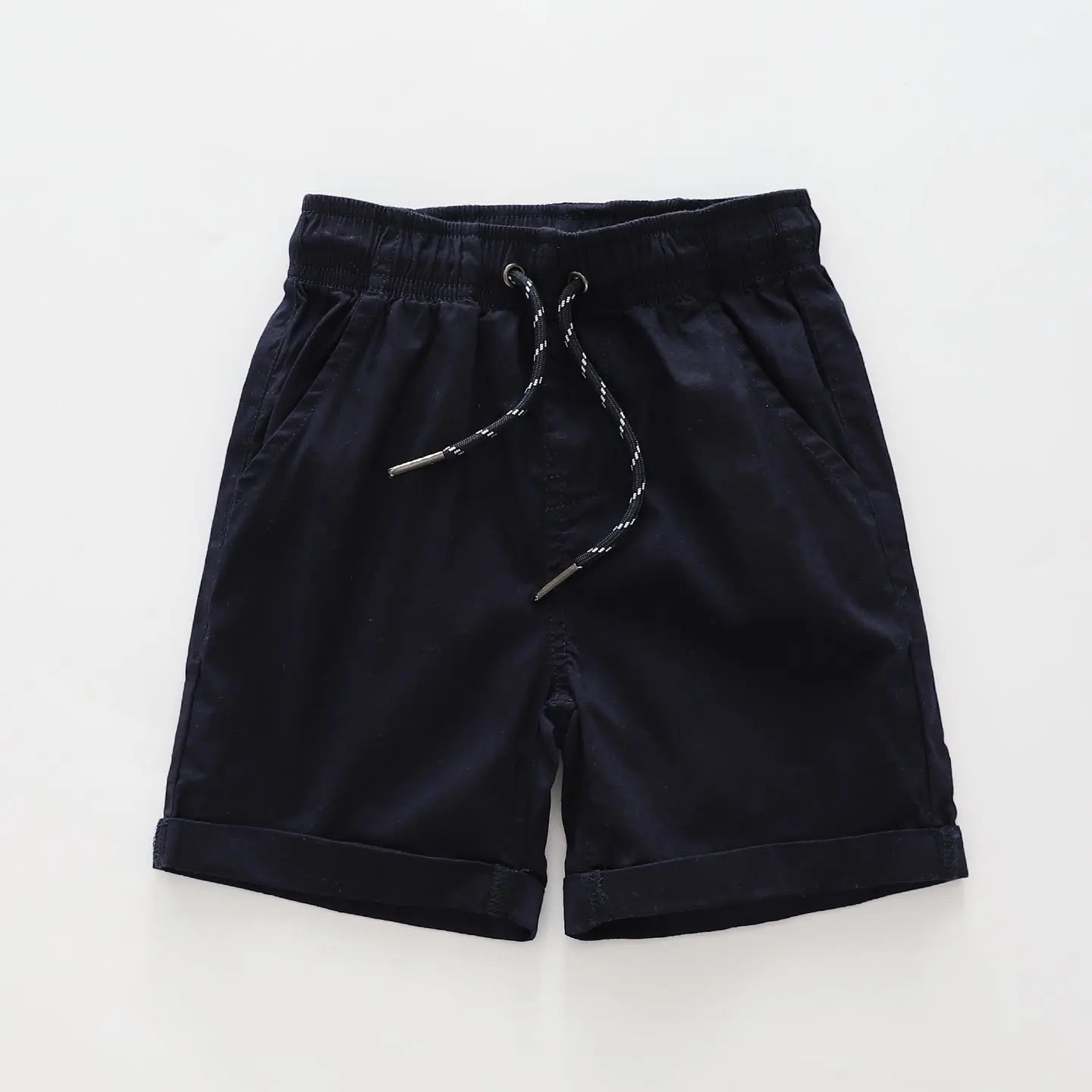 Navy Woven Shorts Ollies Place