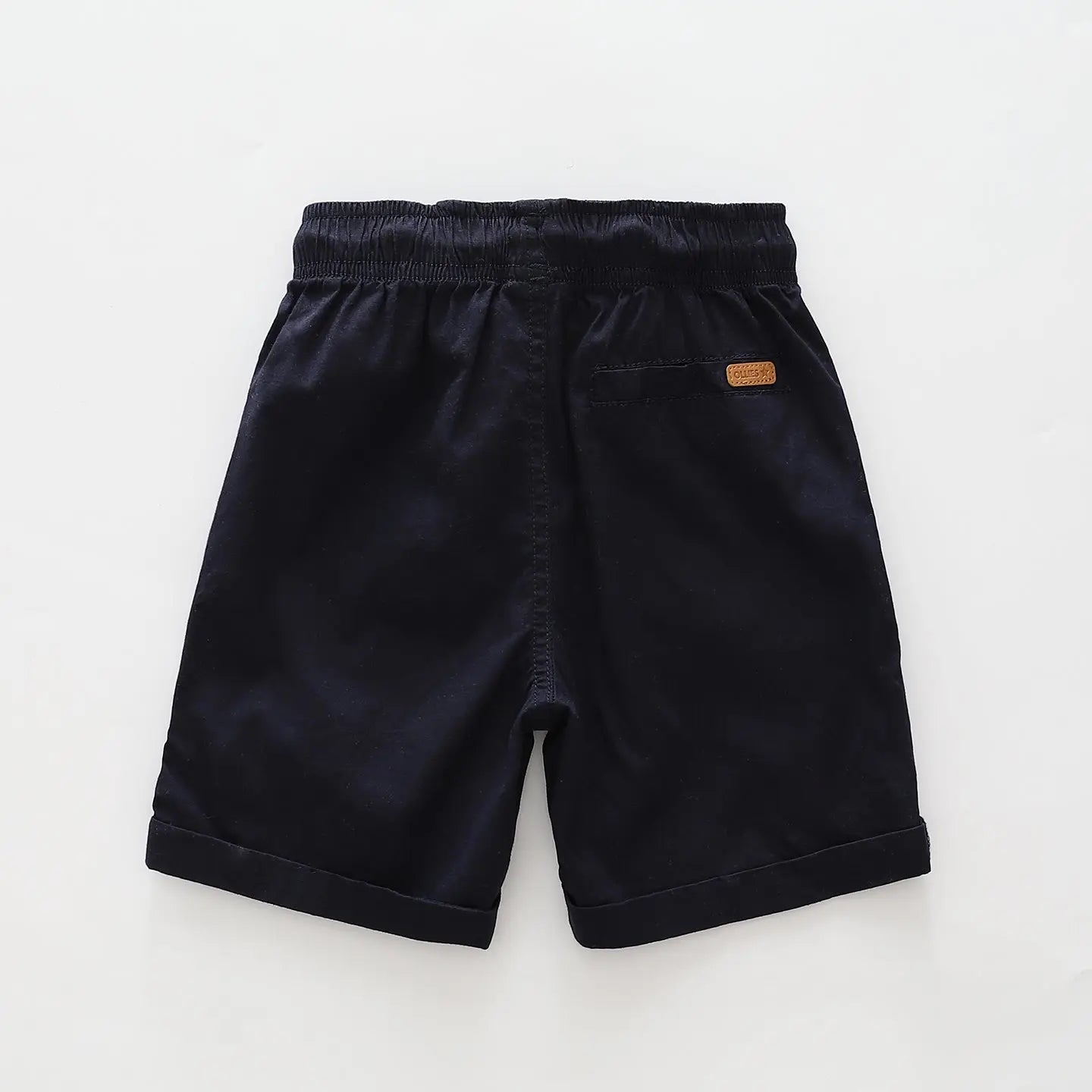 Navy Woven Shorts Ollies Place
