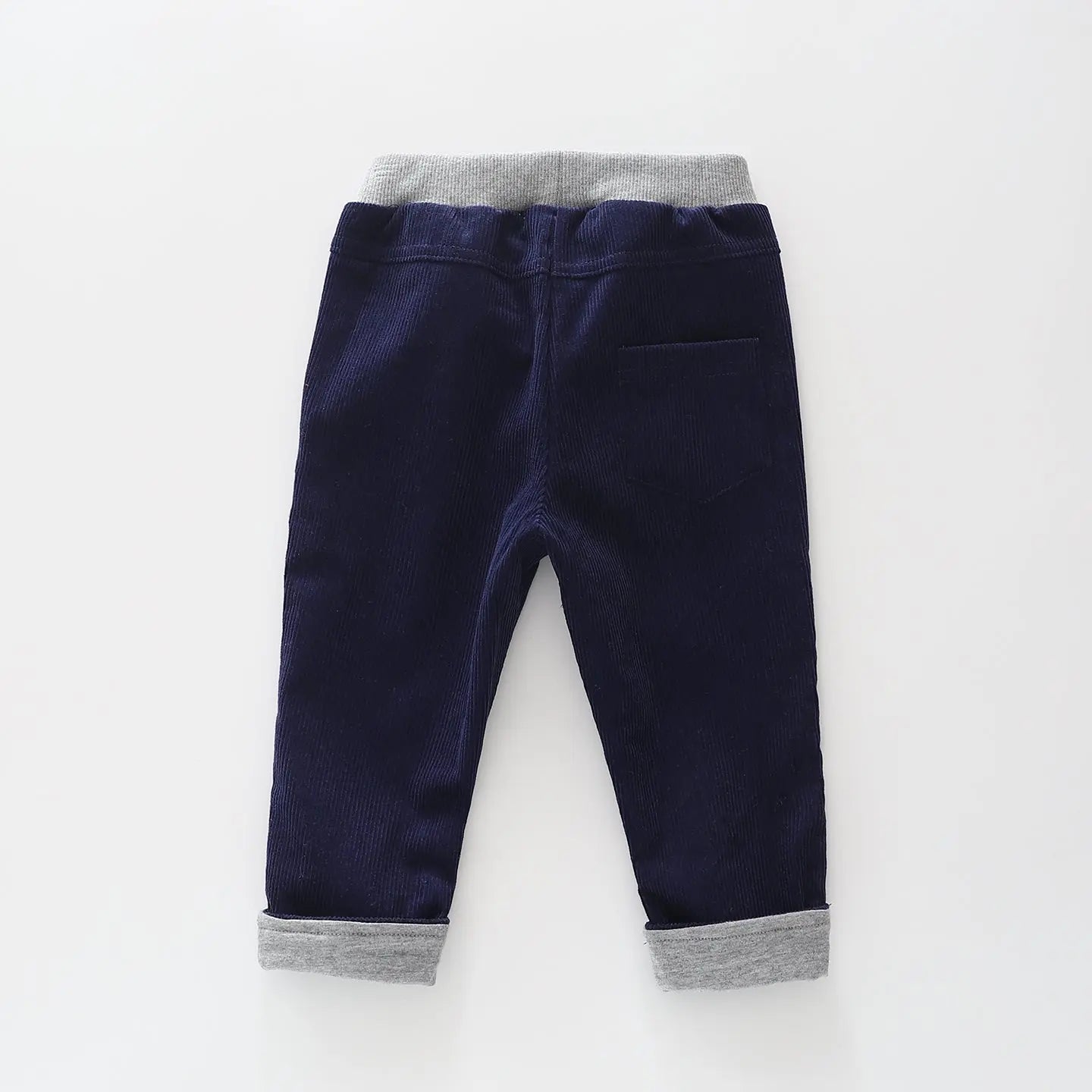 Navy and Grey Cord Pants Ollies Place