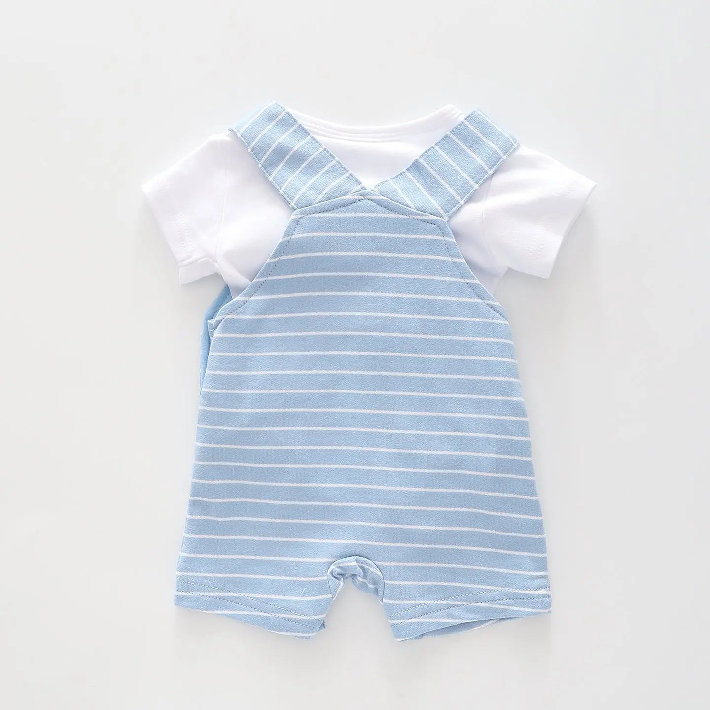 New Born Baby Boys On Safari Overalls Outfit Set Ollies Place