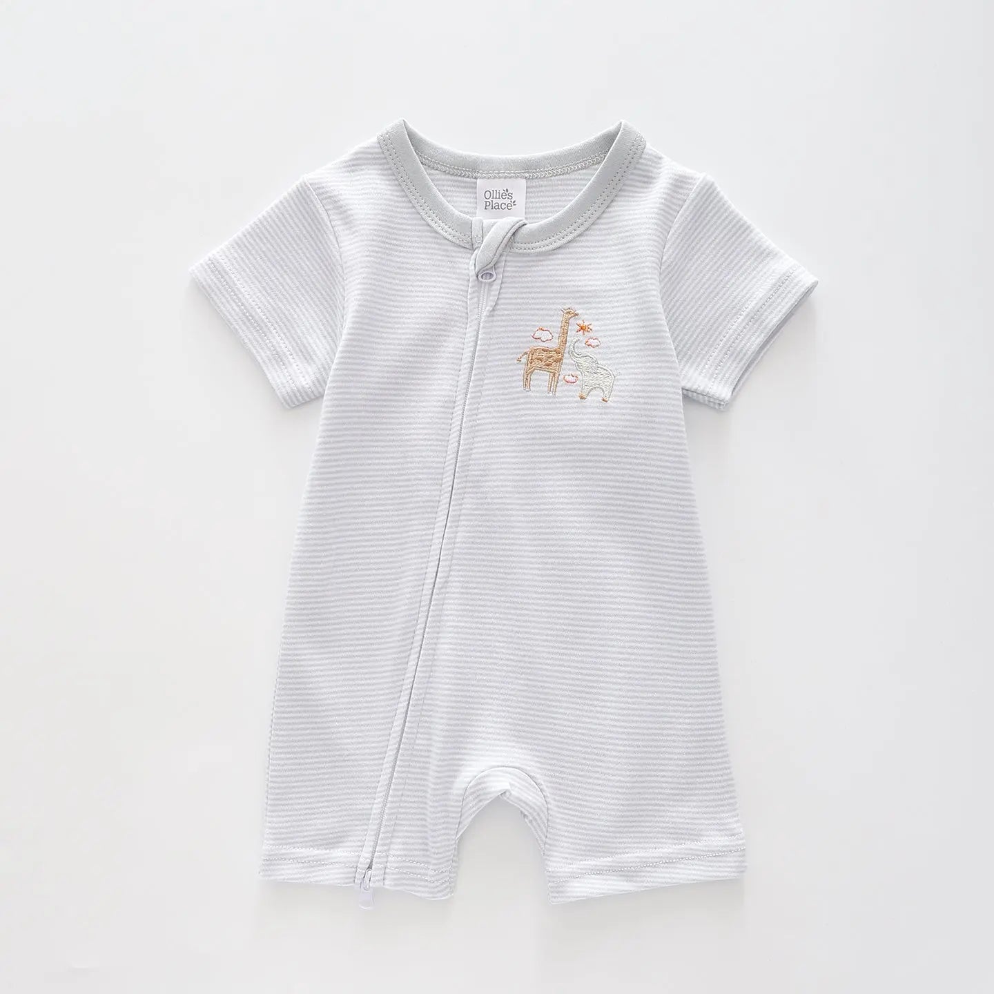 New-born Baby Safari Bodysuit Ollies Place